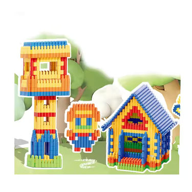 DIY ASSEMBLING CREATIVE BUILDING BRICKS